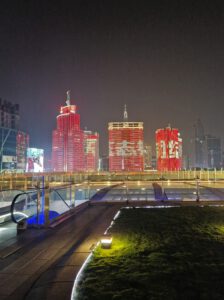 Blick auf Kunming, China