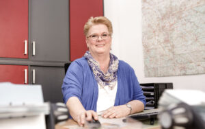 Almut Klinger vom Service- Team