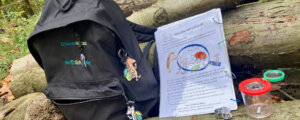 Das Bild zeigt den Erlebnis-Rucksack der Jugendherberge Wuppertal
