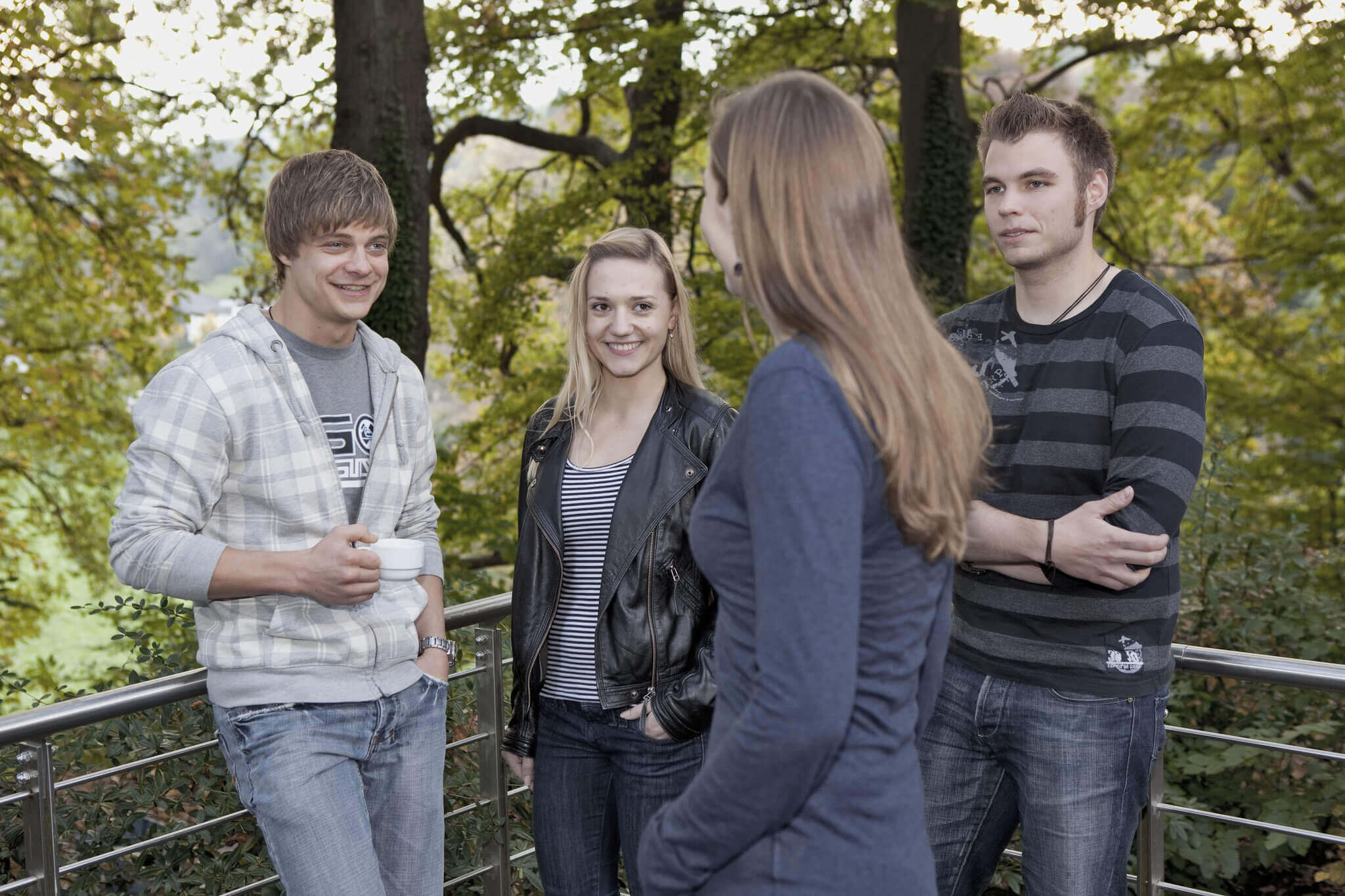 Gruppe junger Erwachsener